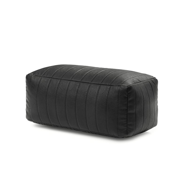 Jani Footrest Bench Ottoman Pouf - Handcrafted for Seating, Footrest, Home Decor for Living Room, Bedroom Pouf