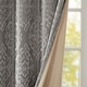 preview thumbnail 52 of 70, SunSmart Mirage Knitted Jacquard Total Blackout Grommet Window Curtain Panel