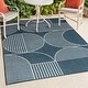 preview thumbnail 37 of 133, JONATHAN Y Dila Geometric Arch Scandi Striped Ivory/Cream Area Rug