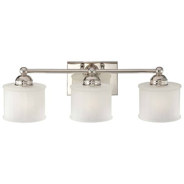 slide 2 of 3, 173Series Polished Nickel 3 Light Bath By Minka Lavery
