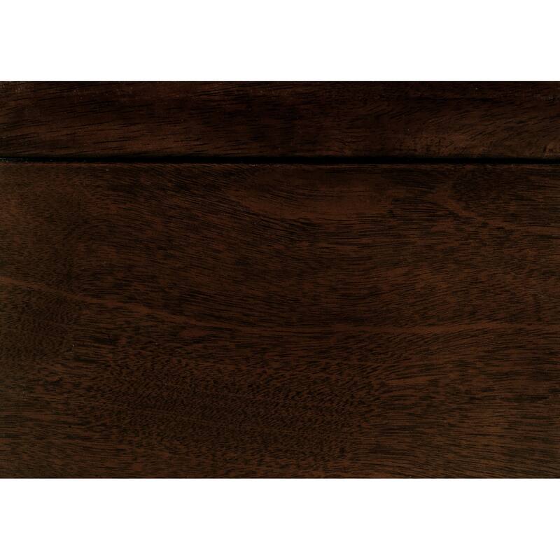 Traditional Louis Philippe Style Queen Bed in Dark Cherry Finish