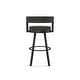 preview thumbnail 29 of 102, Amisco Browser Swivel Bar Stool