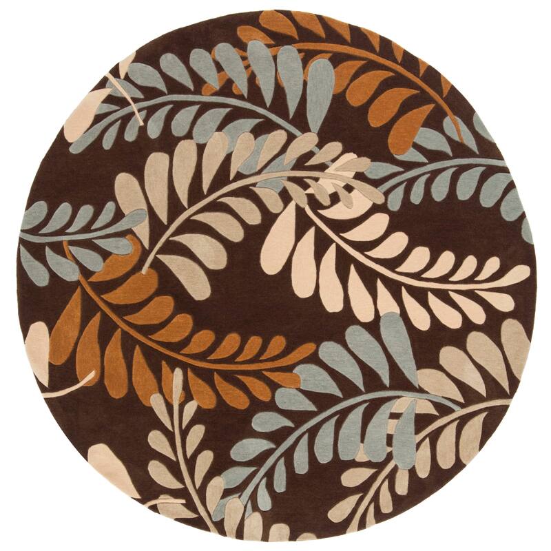 SAFAVIEH Handmade Modern Art Anghard Modern Polyester Rug