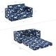 preview thumbnail 13 of 24, Kids Fold Out Couch 2-in-1 Children Convertible Sofa to Lounger