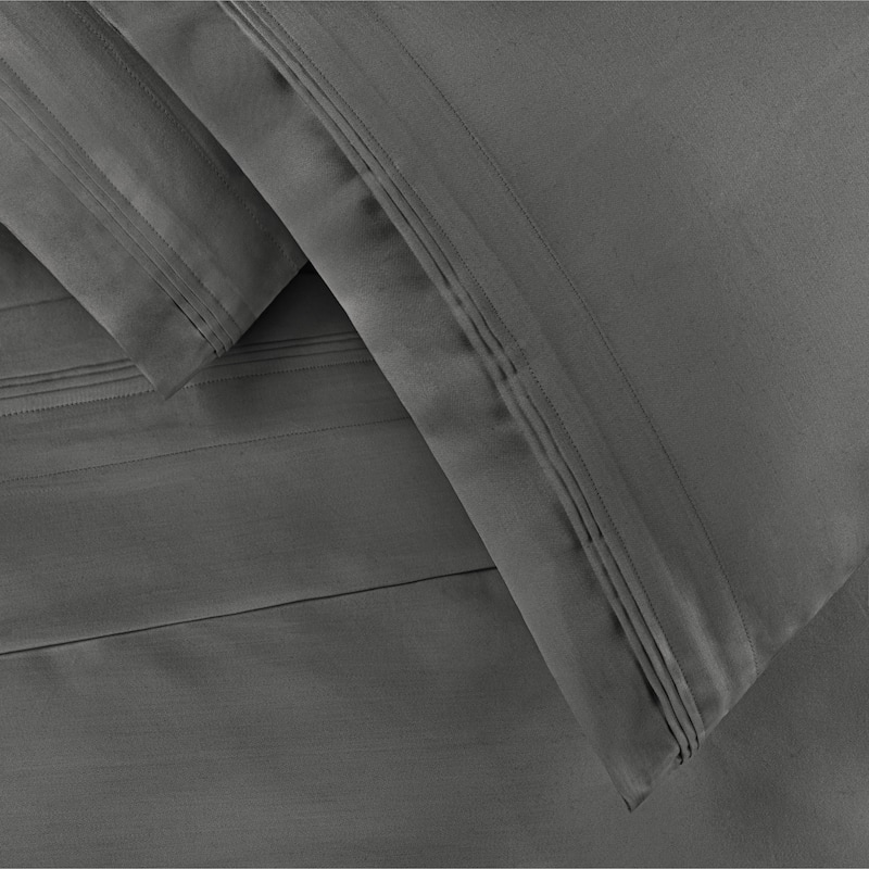 Superior Egyptian Cotton 650 Thread Count Deep Pocket Solid Sheet Set