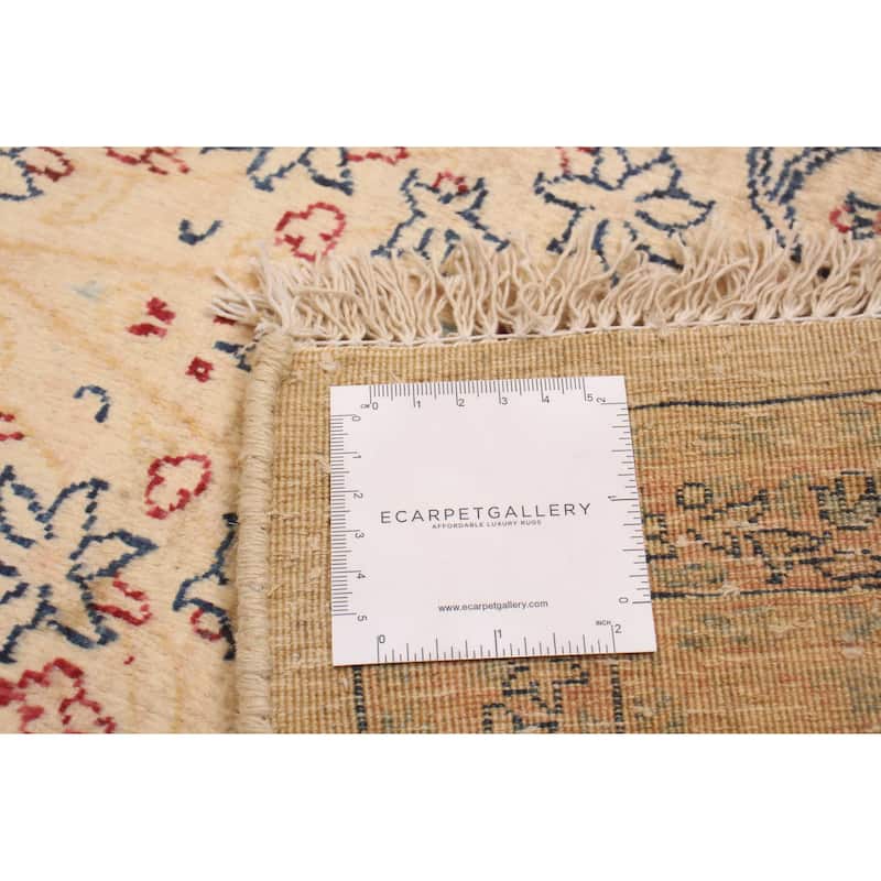 ECARPETGALLERY Hand-knotted Pako Persian 18 Of 20 Ivory Wool Rug - 6'3 x 8'11
