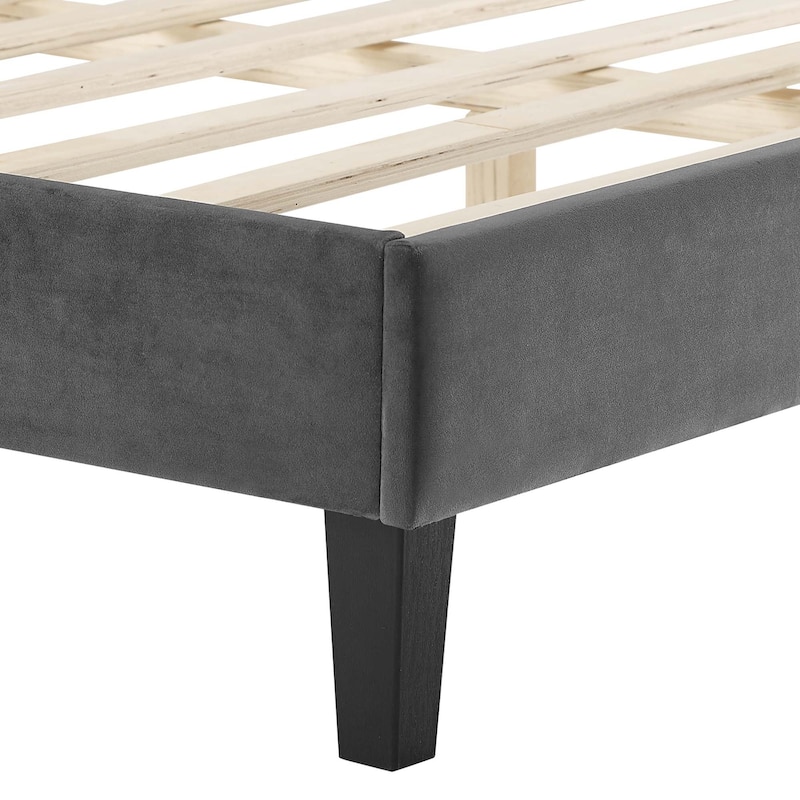 Neena Performance Velvet King Bed
