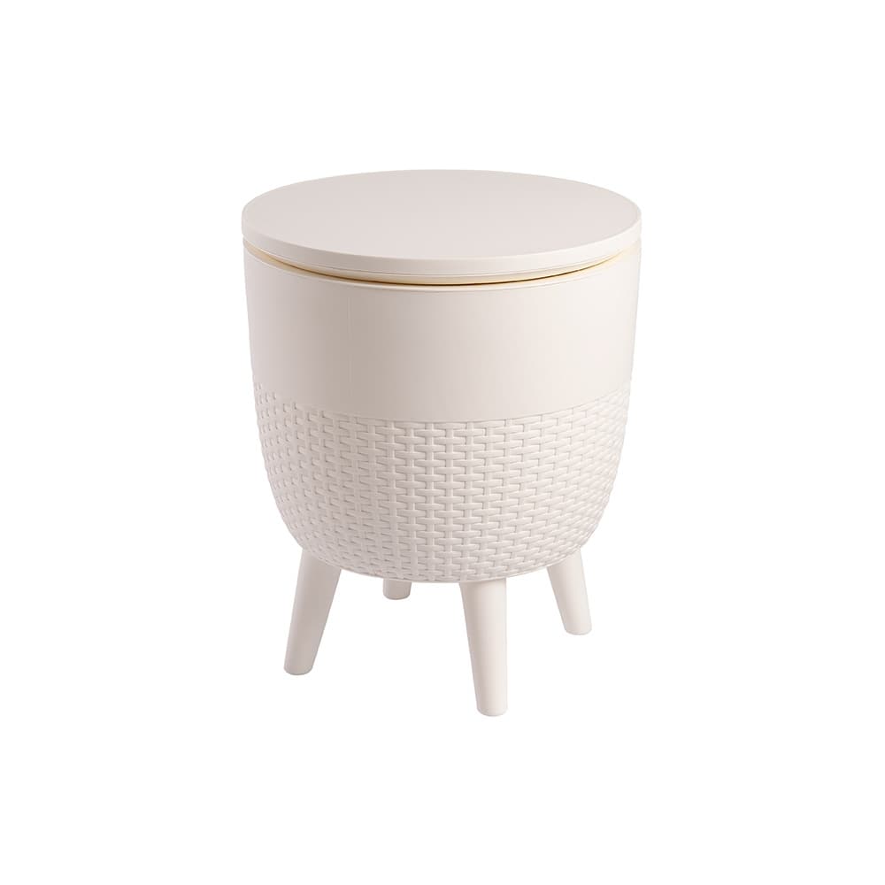 Lagoon Cancun Resin All Weather 2-In-1 Side Table and Cooler