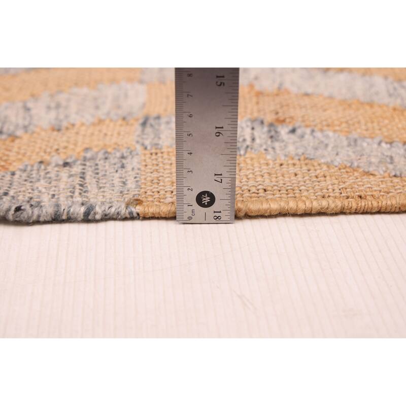 ECARPETGALLERY Flat-Weave Palas Denizli Tan Kilim - 5'5 x 7'7