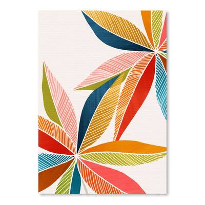 Americanflat Poster Art Print - Multicolorful by Modern Tropical - 16"x20"