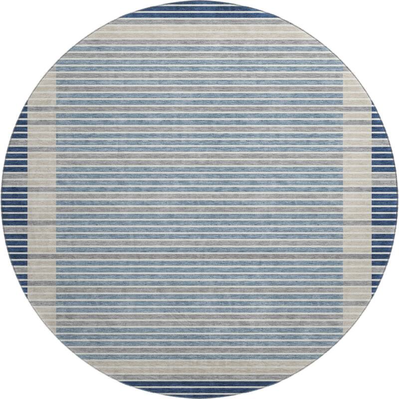 Premium Washable Super Soft Border Geo Mayfield Rug