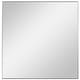 preview thumbnail 8 of 9, Uttermost Alexo 28" Square Flat Framed Accent Mirror