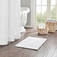 preview thumbnail 85 of 103, Bathroom Non-Slip Rug Absorbent Rug Toilet Floor Rug Soft Home Carpet White - 1'4'' x 2' - Square