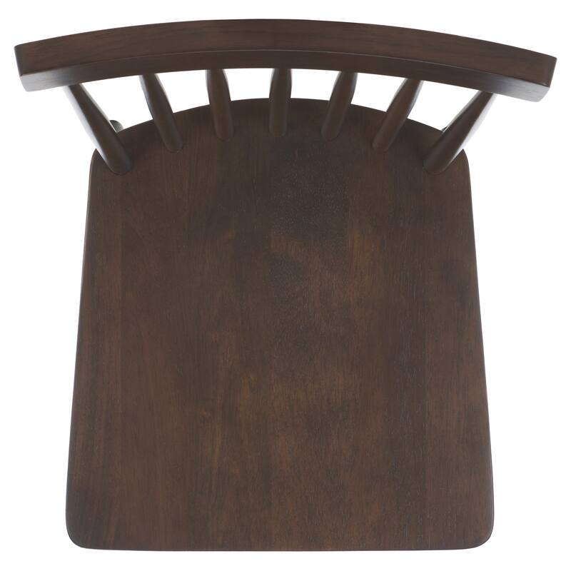 SAFAVIEH HOME Aziel Spindle Dining Chair (Set of 2) - 16"W x 20"D x 34"H