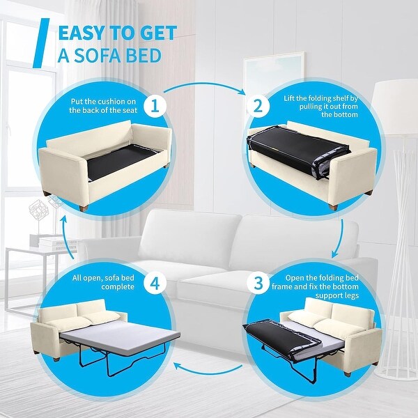 Sofa beds that pull out from the bottom sale