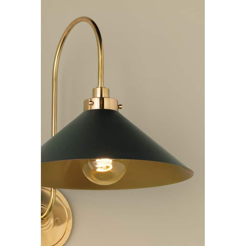 Hudson Valley Lighting MDS1400 Clivedon 16" Tall Wall Sconce