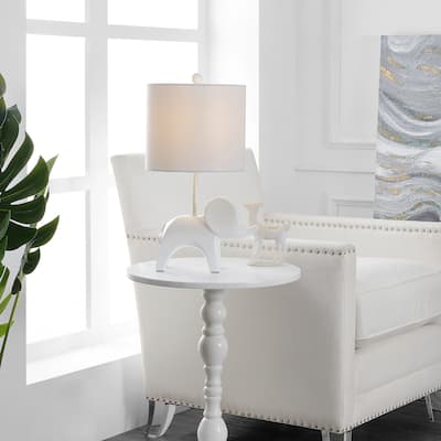SAFAVIEH Kids Lighting Jonna 20" Elephant Lamp - 11.5"x10"x20" - 12"Wx10"Dx20"H