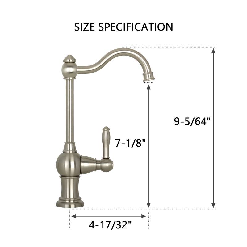 One-Handle Drinking Water Faucet for Cold Water