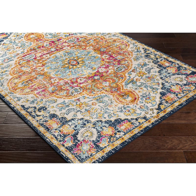 Livabliss Floransa Persian Medallion Area Rug