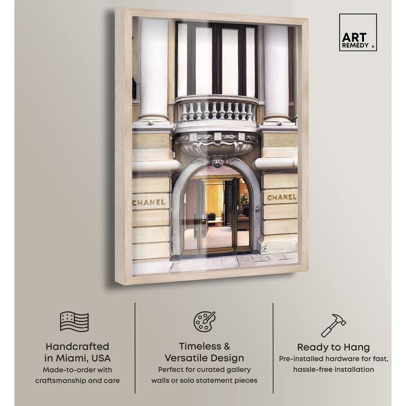 Expensive Store in Paris Shadowbox by Art Remedy