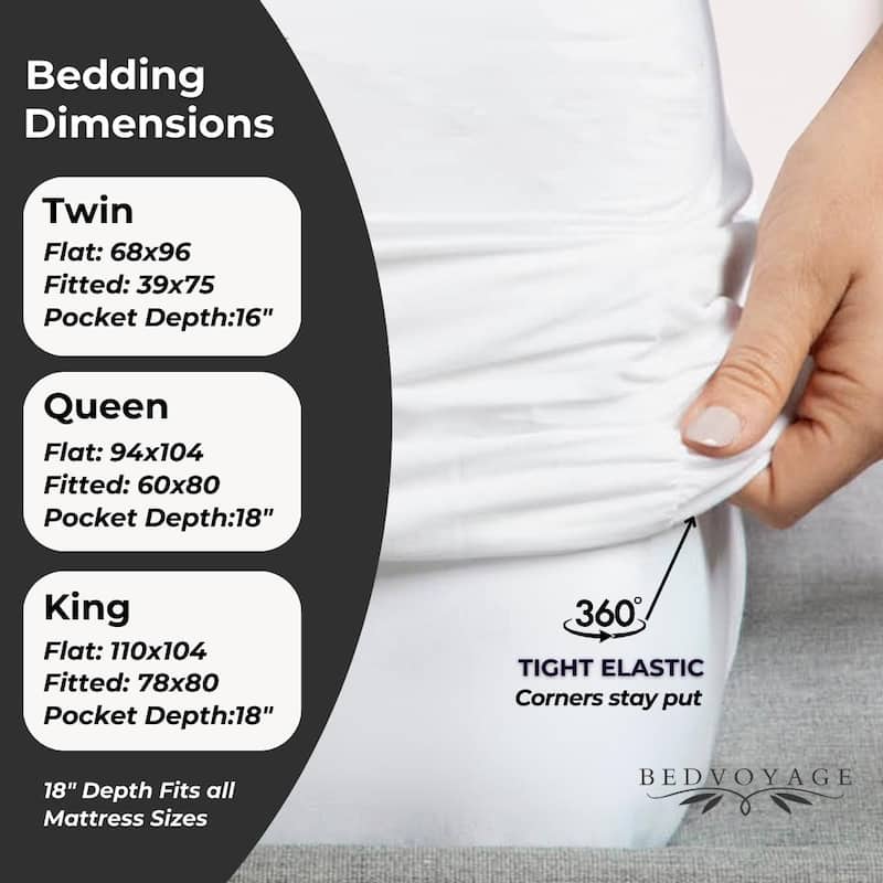 BedVoyage Melange viscose from Bamboo Bed Sheets