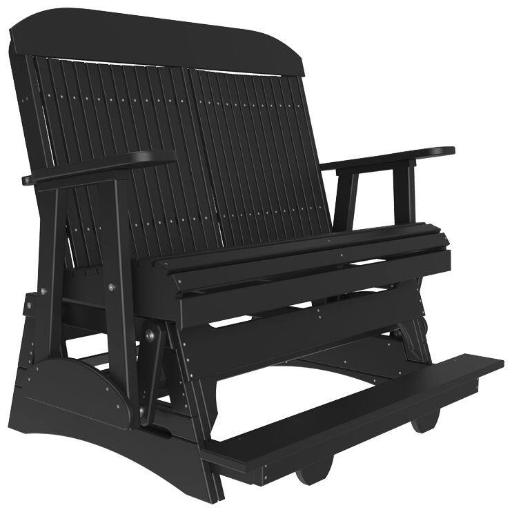 Outdoor All-Weather Poly Lumber Classic Balcony Glider
