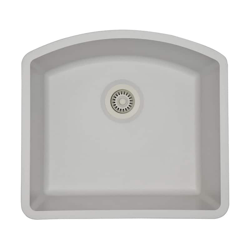Lexicon Platinum 2321D Quartz Composite Single Bowl Kitchen Sink