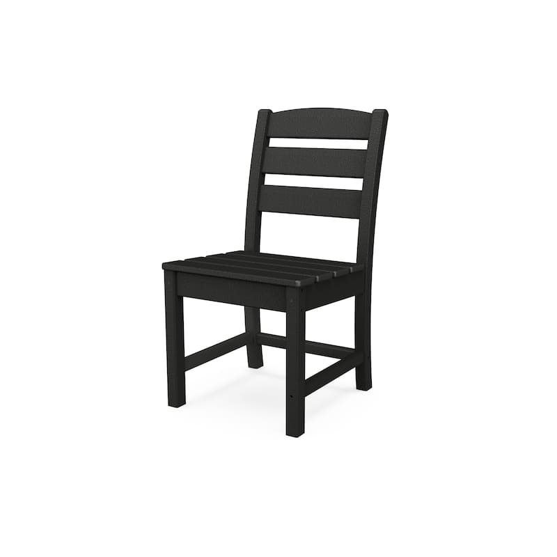 POLYWOOD Lakeside Dining Side Chair - Black