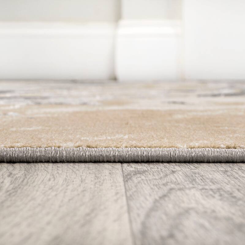JONATHAN Y Batten Marbled Abstract Area Rug