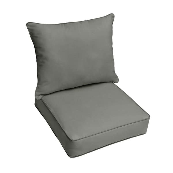 Cuscino Seduta Per Esterno Sunbrella&reg; &ndash; Trusted Coast 18,5x18,5x3, Righe, Antimacchia