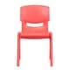 preview thumbnail 11 of 11, 2 Pack Plastic Stackable School Chair with 15.5"H Seat