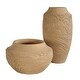 preview thumbnail 5 of 6, Uttermost Sandstone Flow Small Terracotta Vase