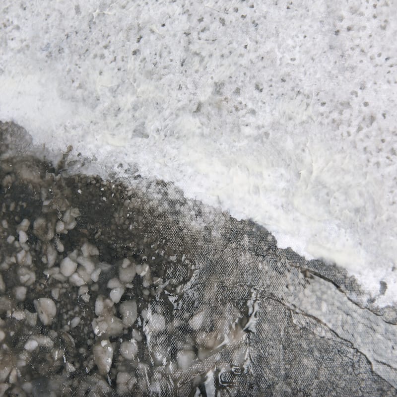 Mudslide III (28 x 42 ) Canvas Art Print