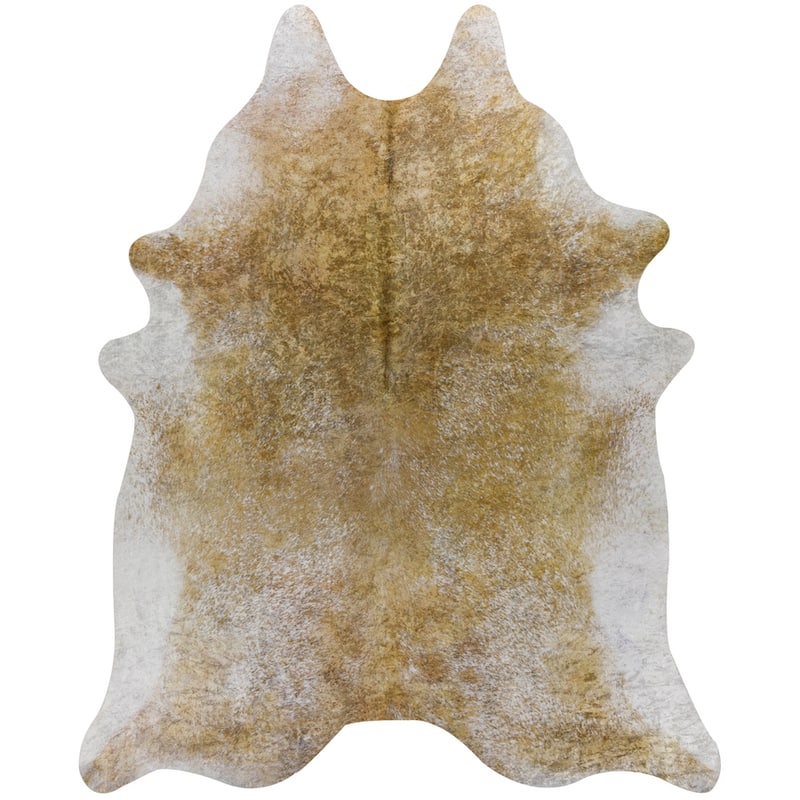 Addison Rugs Cheyenne Colorful Cowhide Print Non-Skid Area Rug