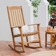 preview thumbnail 16 of 64, Cambridge Casual Alston Wood Outdoor Rocking Chair