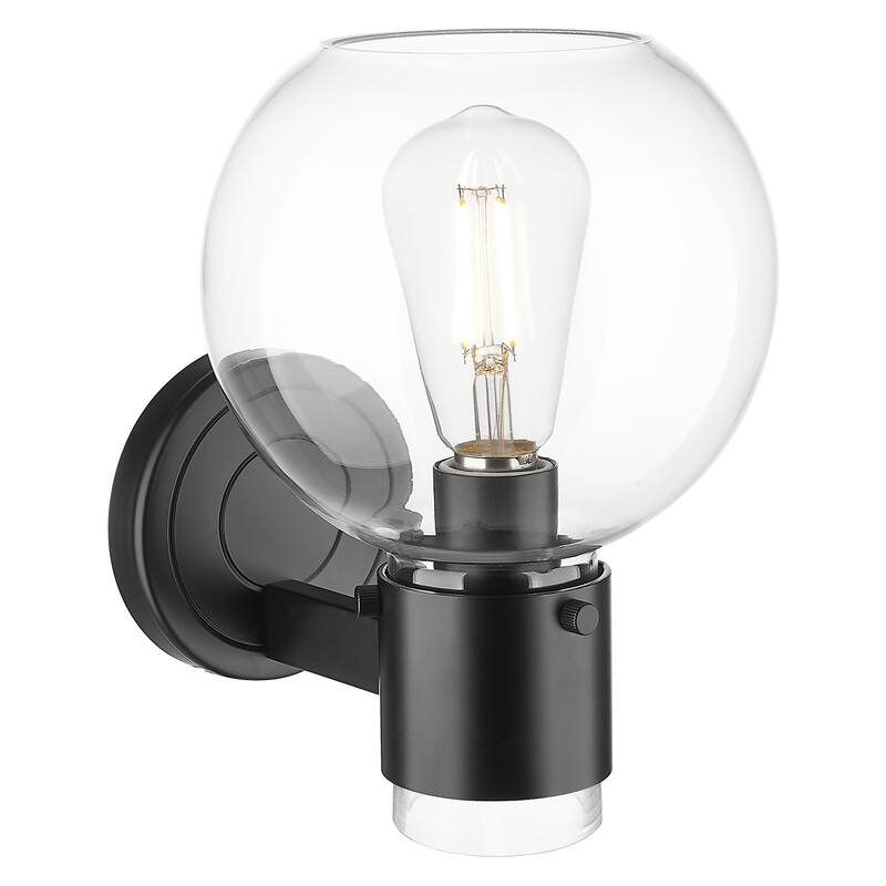 Innovations Lighting 464-1W-G464B-7CL Lawton Sphere 9" Tall Bathroom