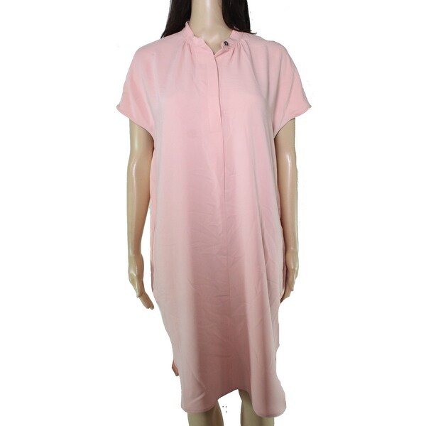 light pink shift dress