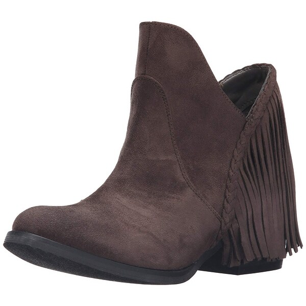 Shop Not Rated Womens Braxton Fabric Almond Toe Ankle