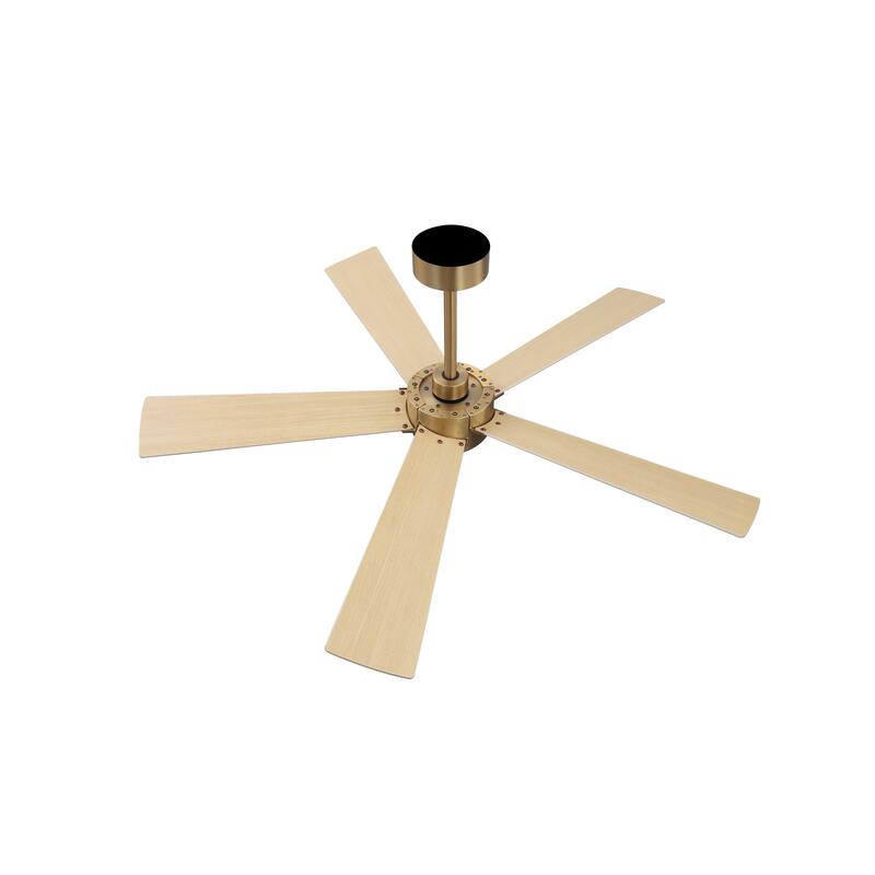MLiAN 54 In. 5 Blades Indoor LED Ceiling Fan with Remote Control - 54"