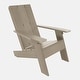 preview thumbnail 83 of 88, HIGHWOOOD Modern Adirondack Chair Woodland Brown