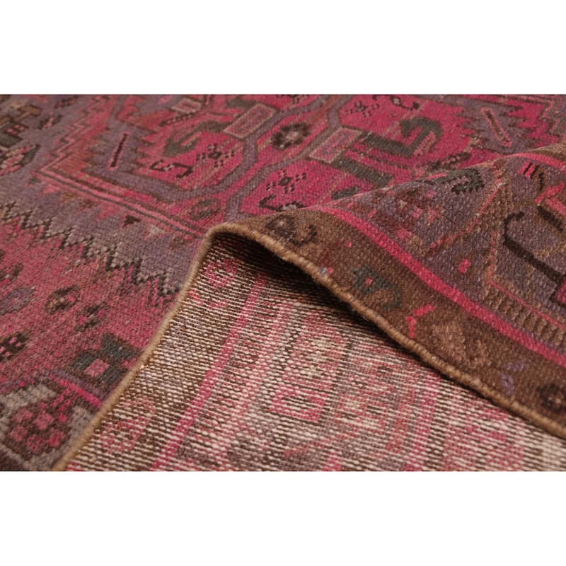 ECARPETGALLERY Hand-knotted Antalya Vintage Pink Wool Rug - 4'0 x 6'10