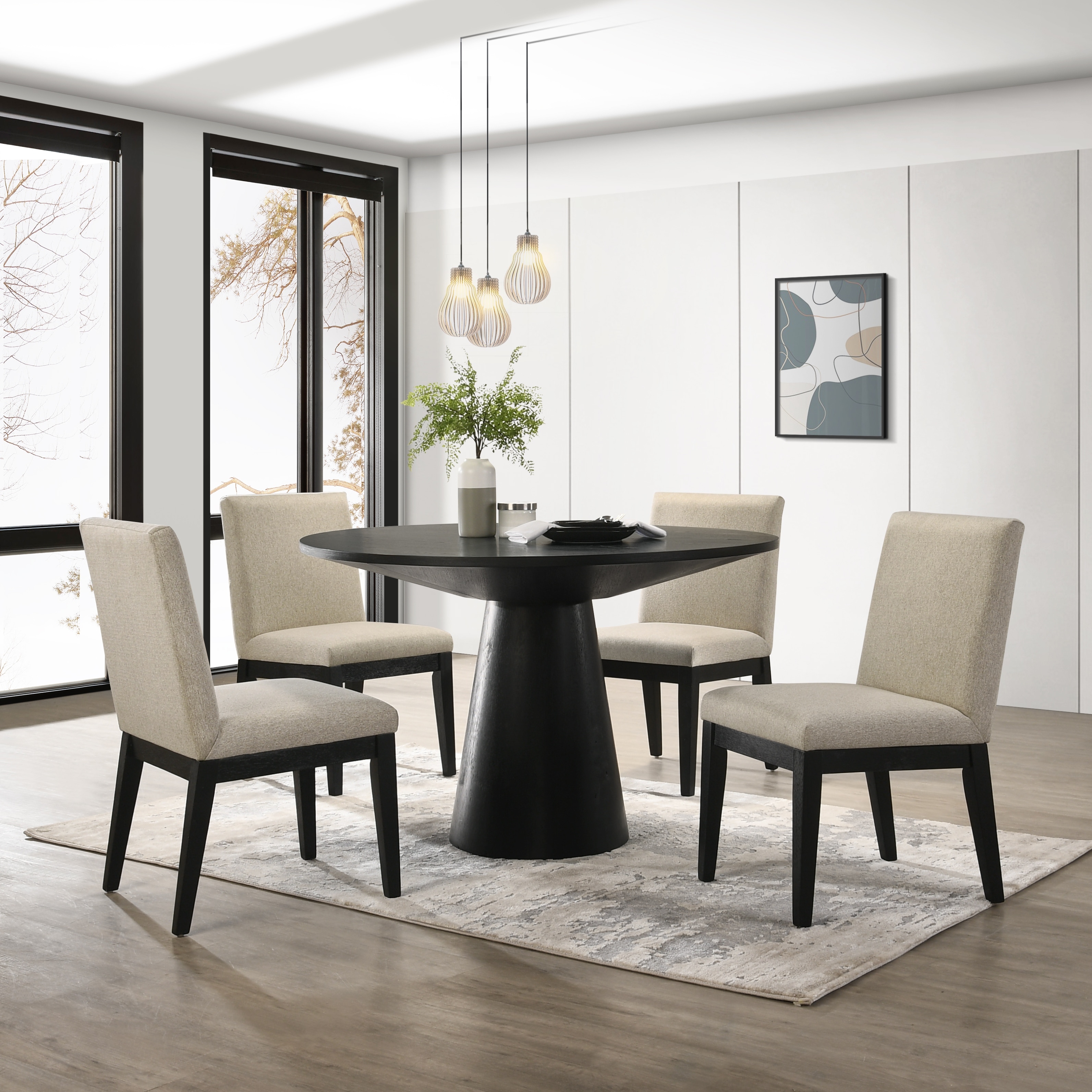 Ivy bronx badillo 2025 5 piece dining set