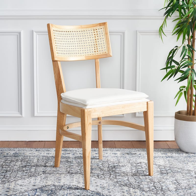SAFAVIEH Opha Cane Dining Chair - 18" W x 23" D x 35" H - 18Wx23Dx35H