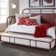 preview thumbnail 37 of 40, Vintage Series Distressed Metal Twin Metal Trundle Red