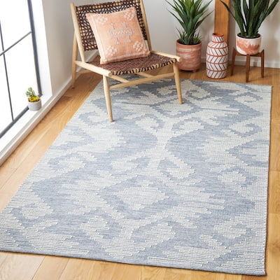 SAFAVIEH Handmade Kilim Scholpan Cotton & Wool Rug