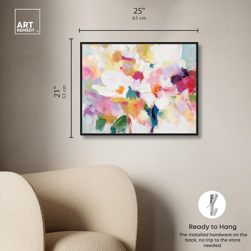 Bold Brushstroke II Canvas by Art Remedy