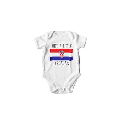 Croatia - Baby Boy Girl Clothes Infant Bodysuit Funny Cute Newborn
