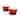 Crock Pot Artisan 2 Piece 8 Ounce Stoneware Ramekin Set in Red