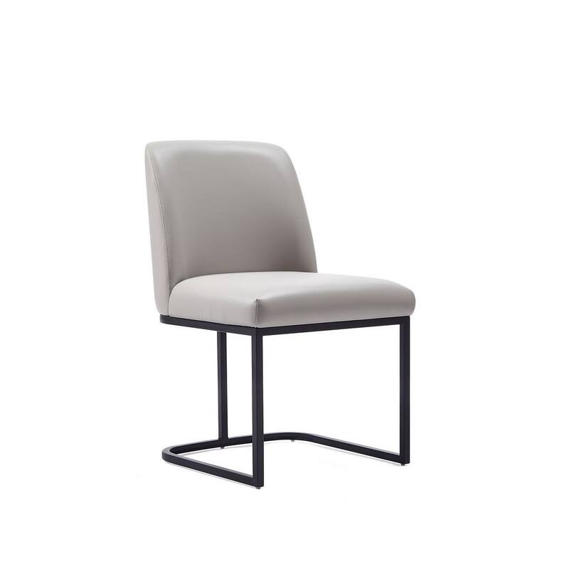 Manhattan Comfort Modern Serena Leatherette Upholstered Dining Chair Set