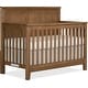 preview thumbnail 1 of 12, Evolur Oakley 5-in-1 Convertible Crib Hickory